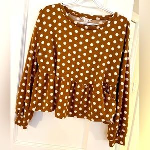 Jillian Harris Collaboration Polka Dot Peplum!